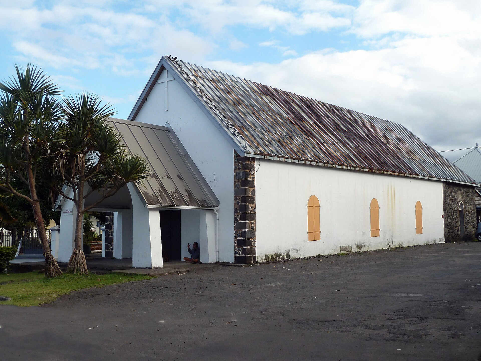L’ancienne église Saint-Jean-Baptiste, à Bras-Panon