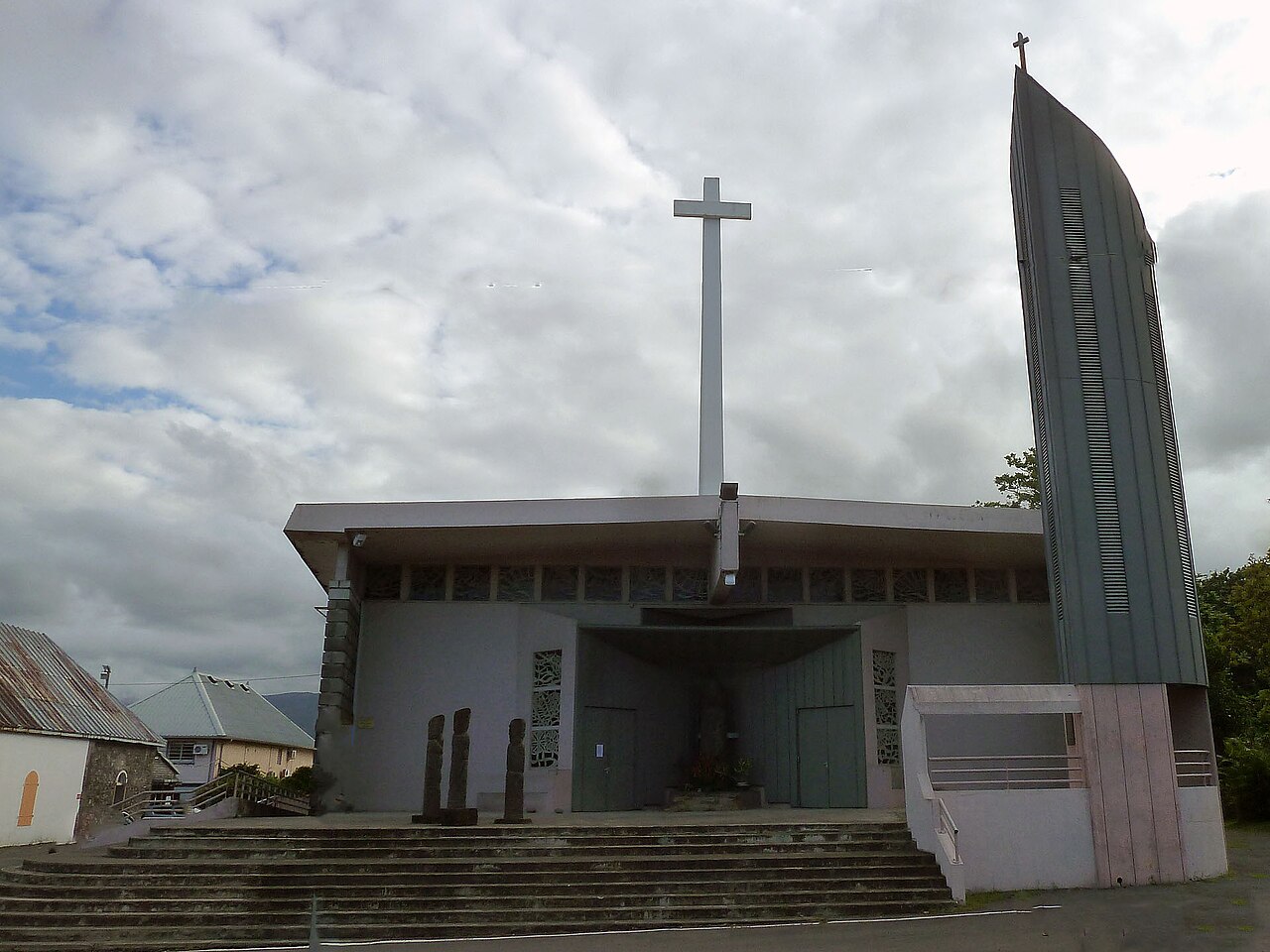 L’église Saint-Jean-Baptiste de Bras-Panon