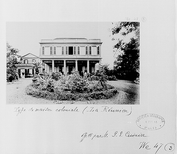 Maison ancienne réunionnaise, architecture en bois