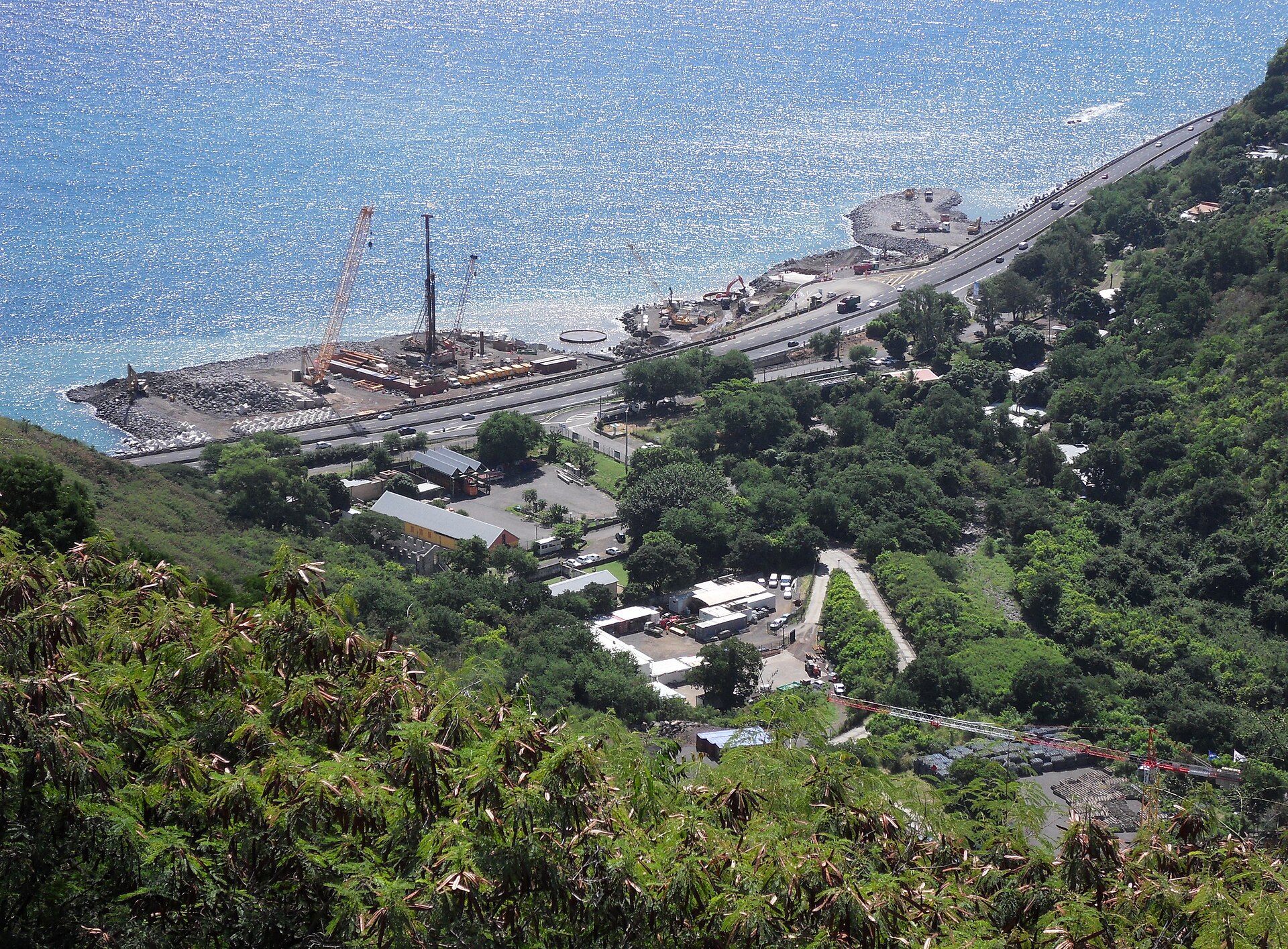 Le lazaret de la Grande Chaloupe.
