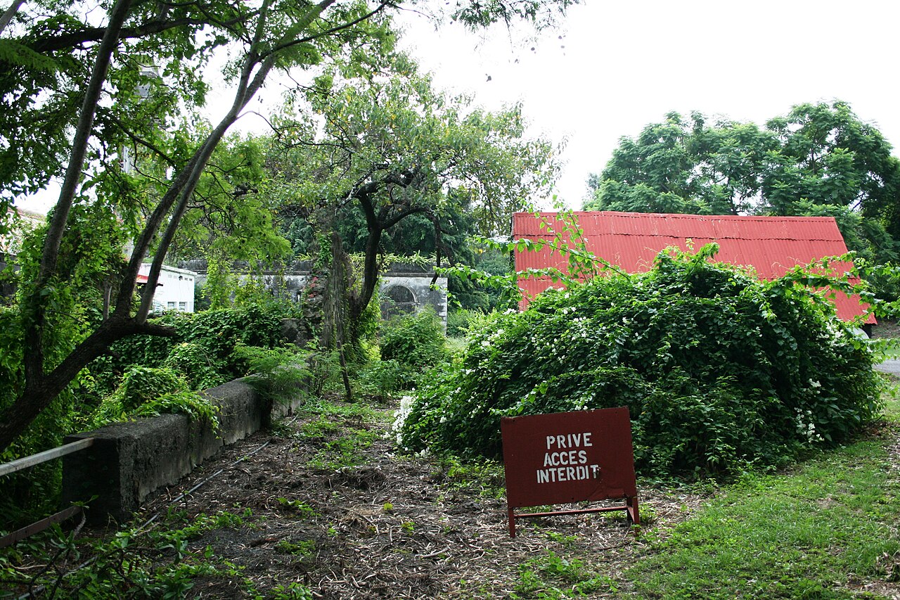 L’entrée du domaine de la Vallée, à Bois-d’Olives